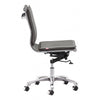 Silla de Oficina Modelo Lider Plus sin Brazos - Negro