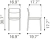 Silla de Comedor Desdamona - Gris