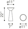 Mesa Lateral Omni - Negro