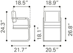 Silla de Comedor James - Negro