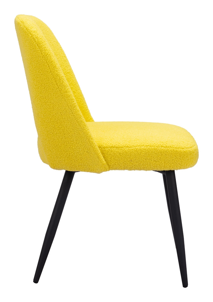 Silla de Comedor Teddy - Amarillo