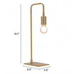 Lampara de Mesa Martia - Bronce