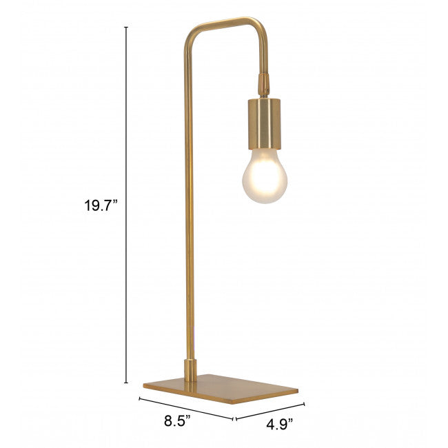 Lampara de Mesa Martia - Bronce