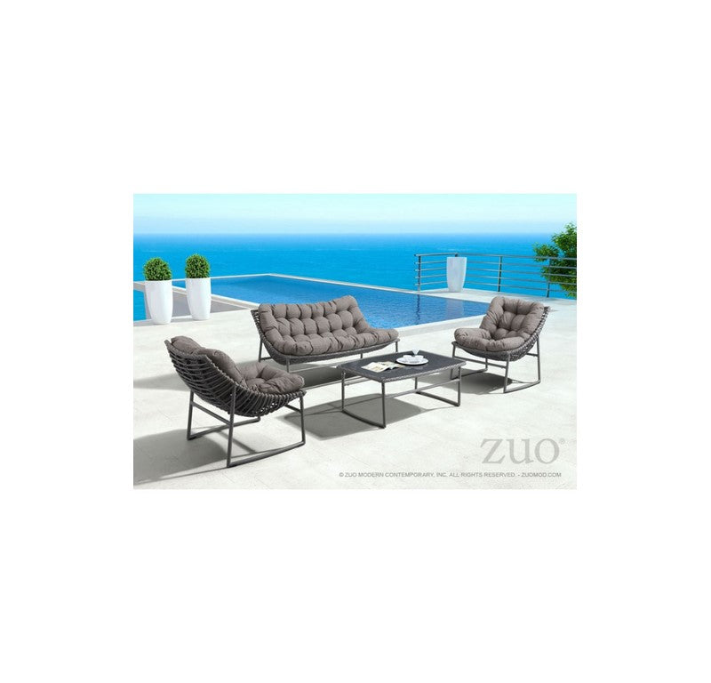 Sillon Individual Para Exterior Ingonish Beach - Gris