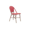 Silla Para Jardin Paris Sin Brazos - Rojo