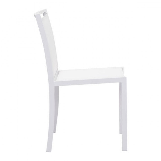 Silla De Comedor Para Jardin Modelo Mayakoba - Blanco