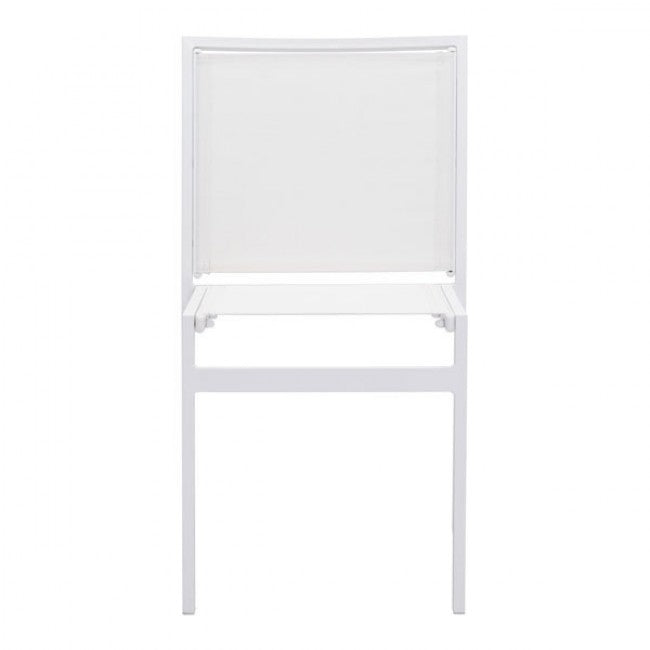 Silla De Comedor Para Jardin Modelo Mayakoba - Blanco