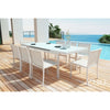 Silla De Comedor Para Jardin Modelo Mayakoba - Blanco