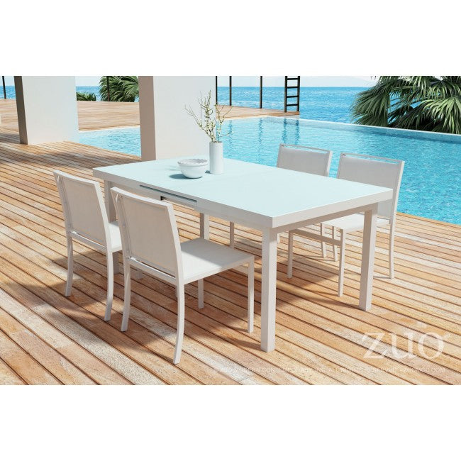 Silla De Comedor Para Jardin Modelo Mayakoba - Blanco