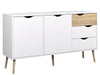 Buffet Modelo Kiel - Roble Sonoma Y Blanco