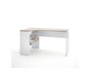 Escritorio Modelo Halle Plus 1 - Trufa Y Blanco