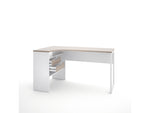 Escritorio Modelo Halle Plus 1 - Trufa Y Blanco