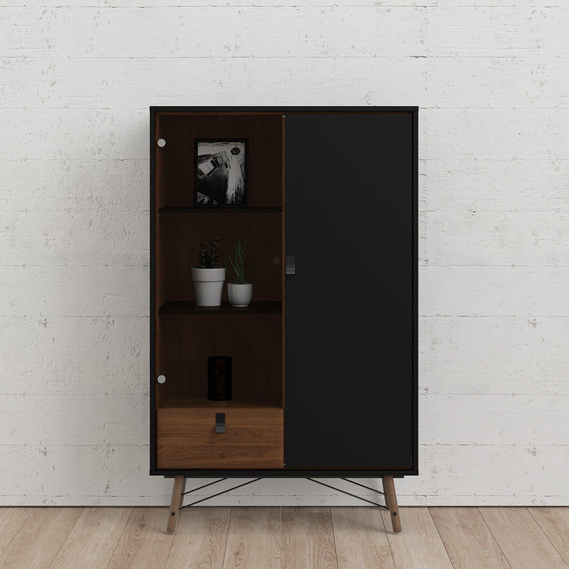 Vitrina Odder - Negro