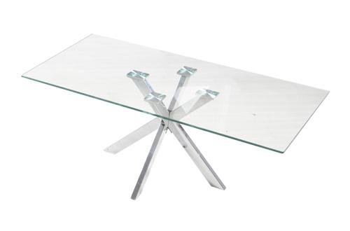 Mesa De Centro Estrella - Acero Inoxidable