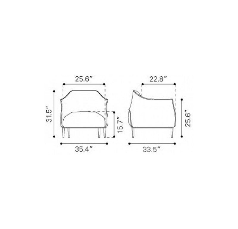 Sillon Individual Julian - Espresso