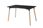 Mesa de comedor rectangular Raelingen - Negro