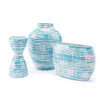 Portavela Modelo Washed - Azul