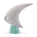 Accesorio Decorativo Pez Azte Grande - Gris / A10307