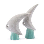 Accesorio Decorativo Pez Azte Grande - Gris / A10307