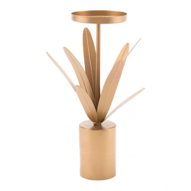 Portavela Modelo Leafs - Dorado