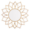 Espejo Modelo Flower - Dorado