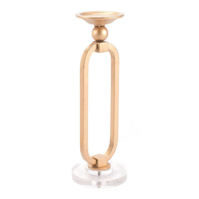 Portavela Modelo Lucite Grande - Dorado