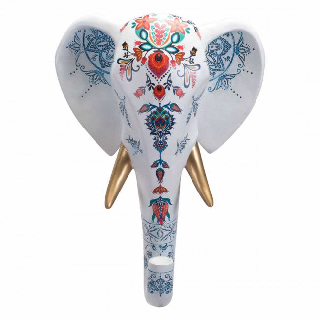 Accesorio Decorativo Modelo Elephant Head - Blanco