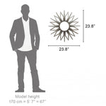 Espejo Modelo Solano Silver - Plata