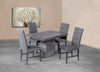 Antecomedor 4 Sillas Leany - Gris