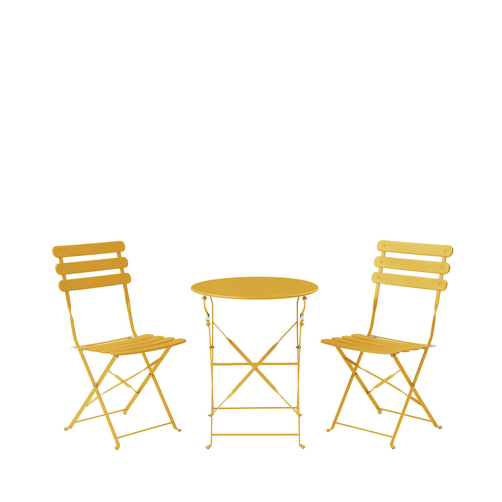 Antecomedor 2 Sillas Sobit - Amarillo