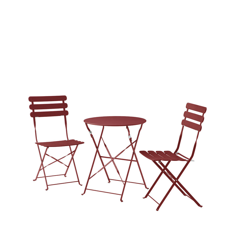 Antecomedor 2 Sillas Sobit - Rojo
