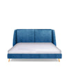 Cama King Size Trenton - Azul