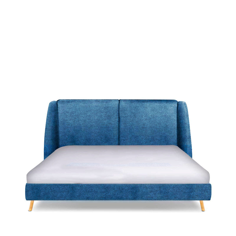 Cama King Size Trenton - Azul