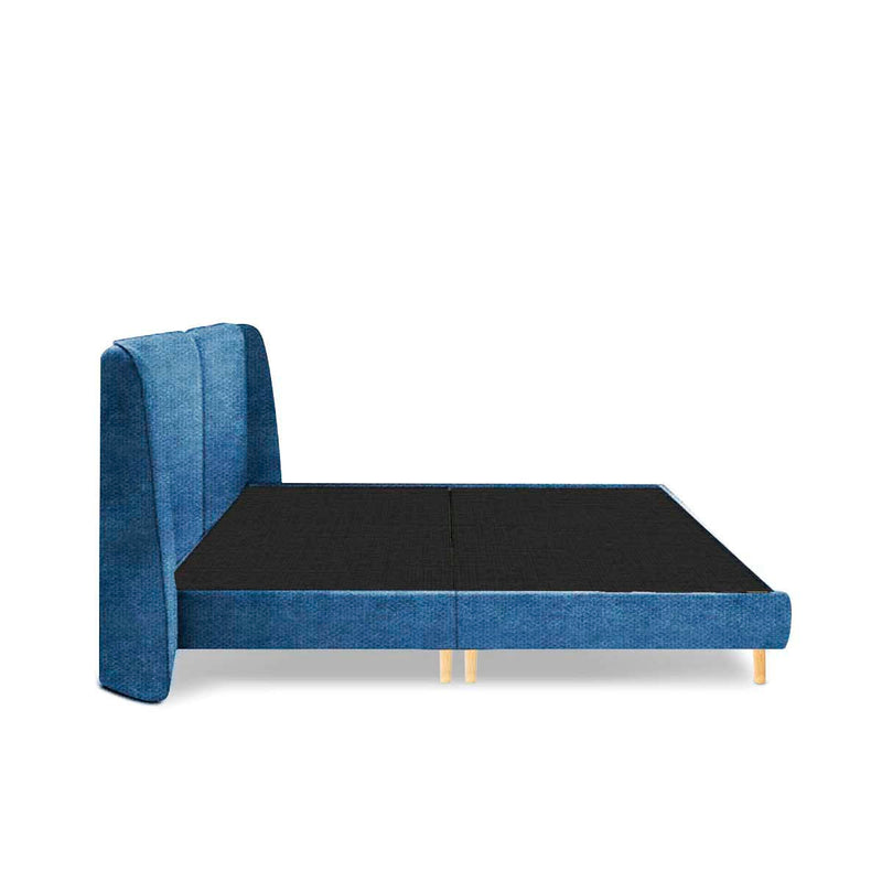 Cama King Size Trenton - Azul