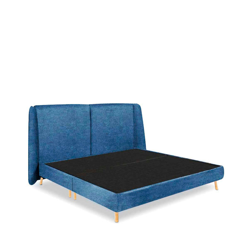 Cama Matrimonial Trenton - Azul