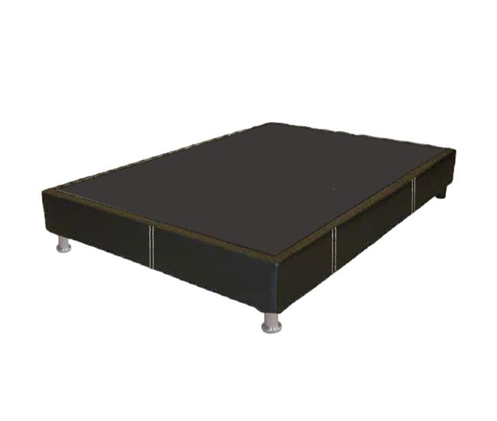 Base King Size Tapizada - Chocolate