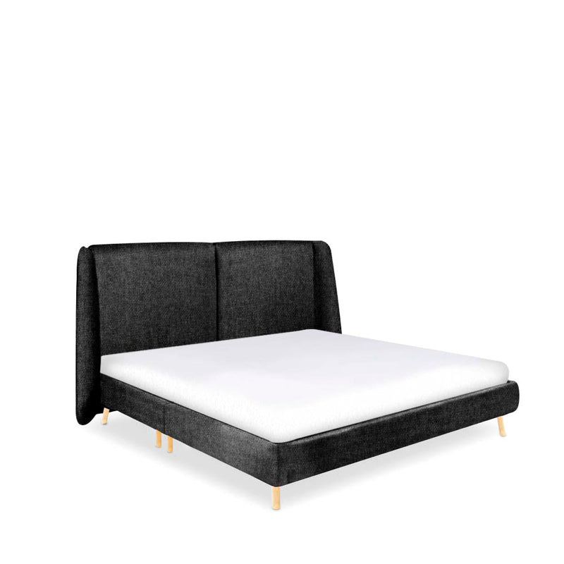 Cama Queen Size Trenton - Negro