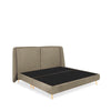 Cama Queen Size Trenton - Cafe