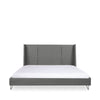 Cama Matrimonial Realy - Gris Claro