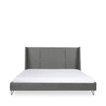 Cama Matrimonial Realy - Gris Claro