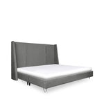 Cama King Size Realy - Gris Claro