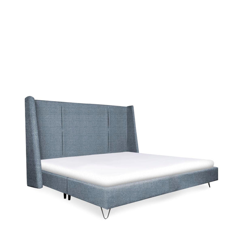 Cama King Size Realy - Azul