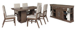 Antecomedor Moscu 6 Sillas - Capuchino
