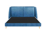 Cama King Size Trenton - Azul