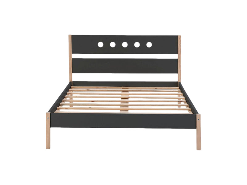 Cama Matrimonial Compton - Negro