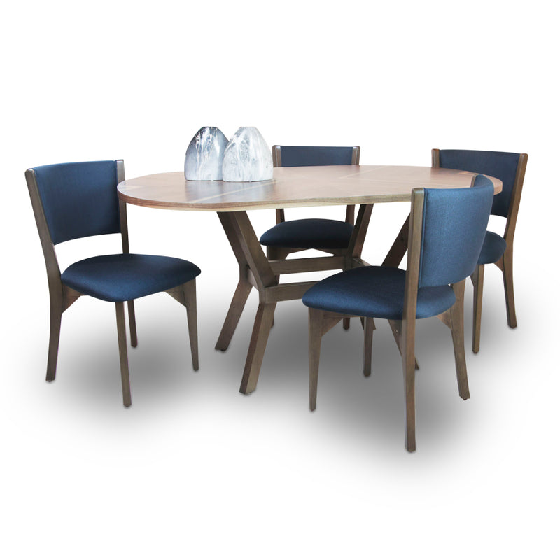 Mesa de Comedor Holly - Nogal