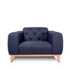 Sillon Individual Arely - Azul Marino