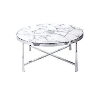 Mesa de Centro Milk - Marmol Blanco