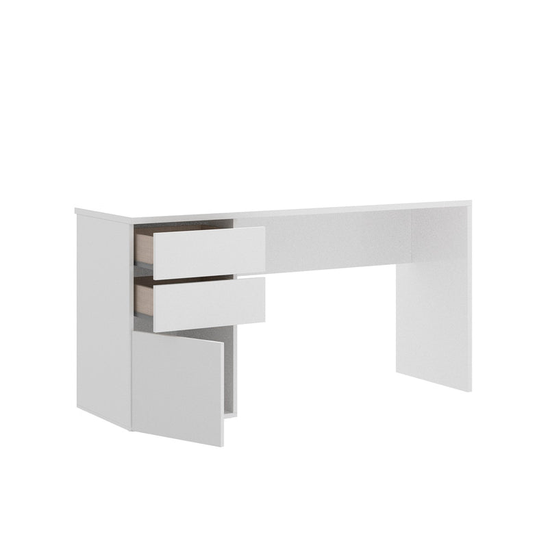 Escritorio Hurdal - Blanco brillante
