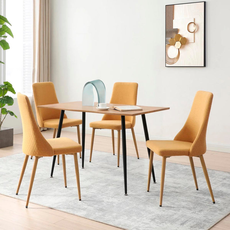 Silla de Comedor Xiero - Mostaza